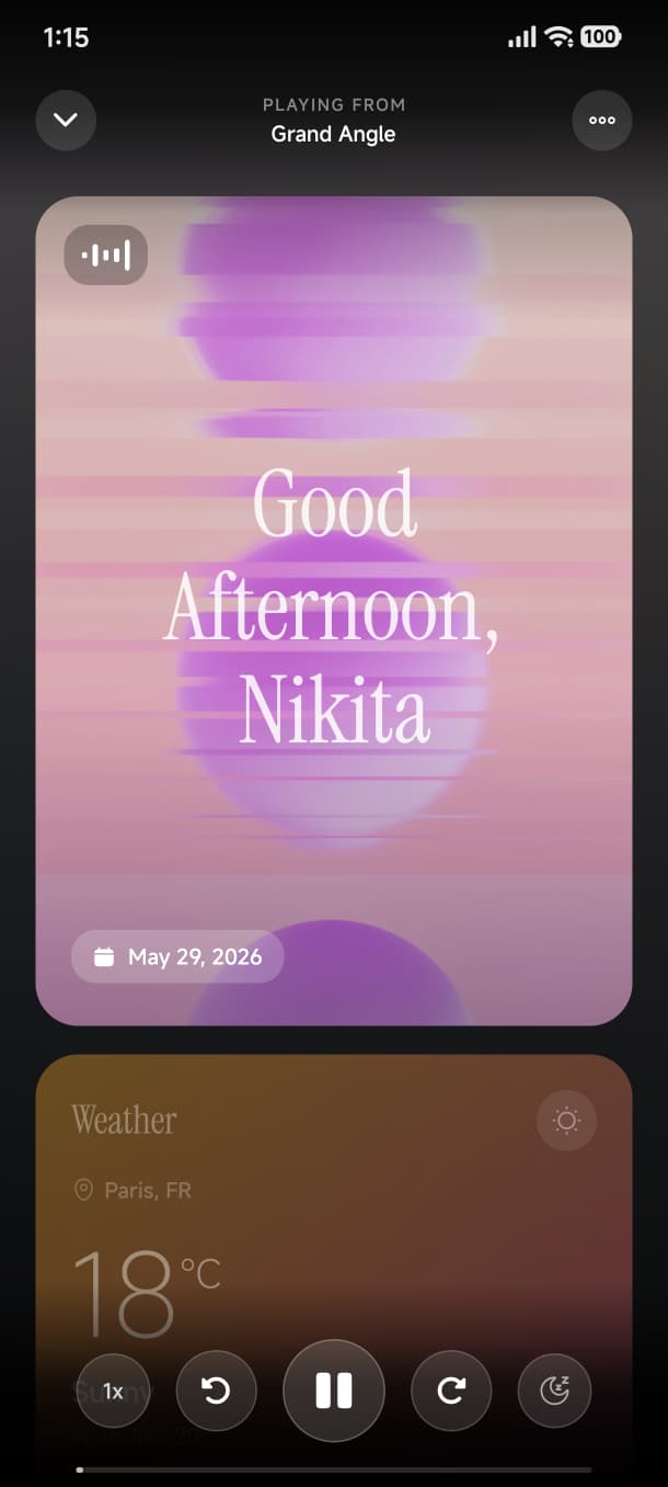 Lucend app screenshot